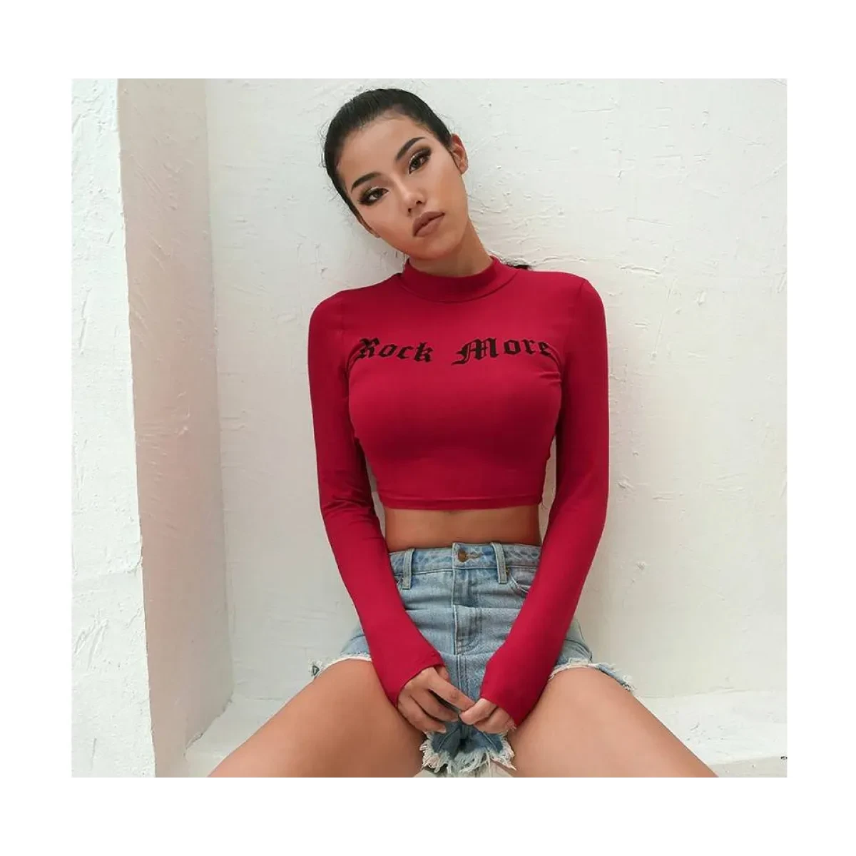 Rock More Crop Top - Image 9