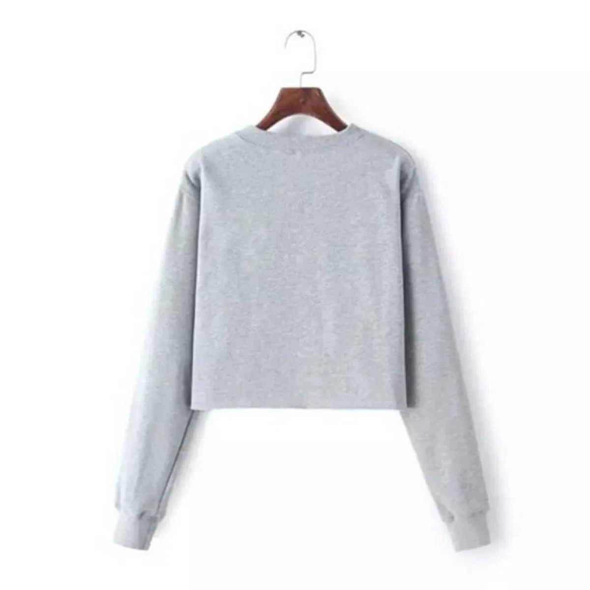 Alien Fleece Crop Top Sweater - Image 6