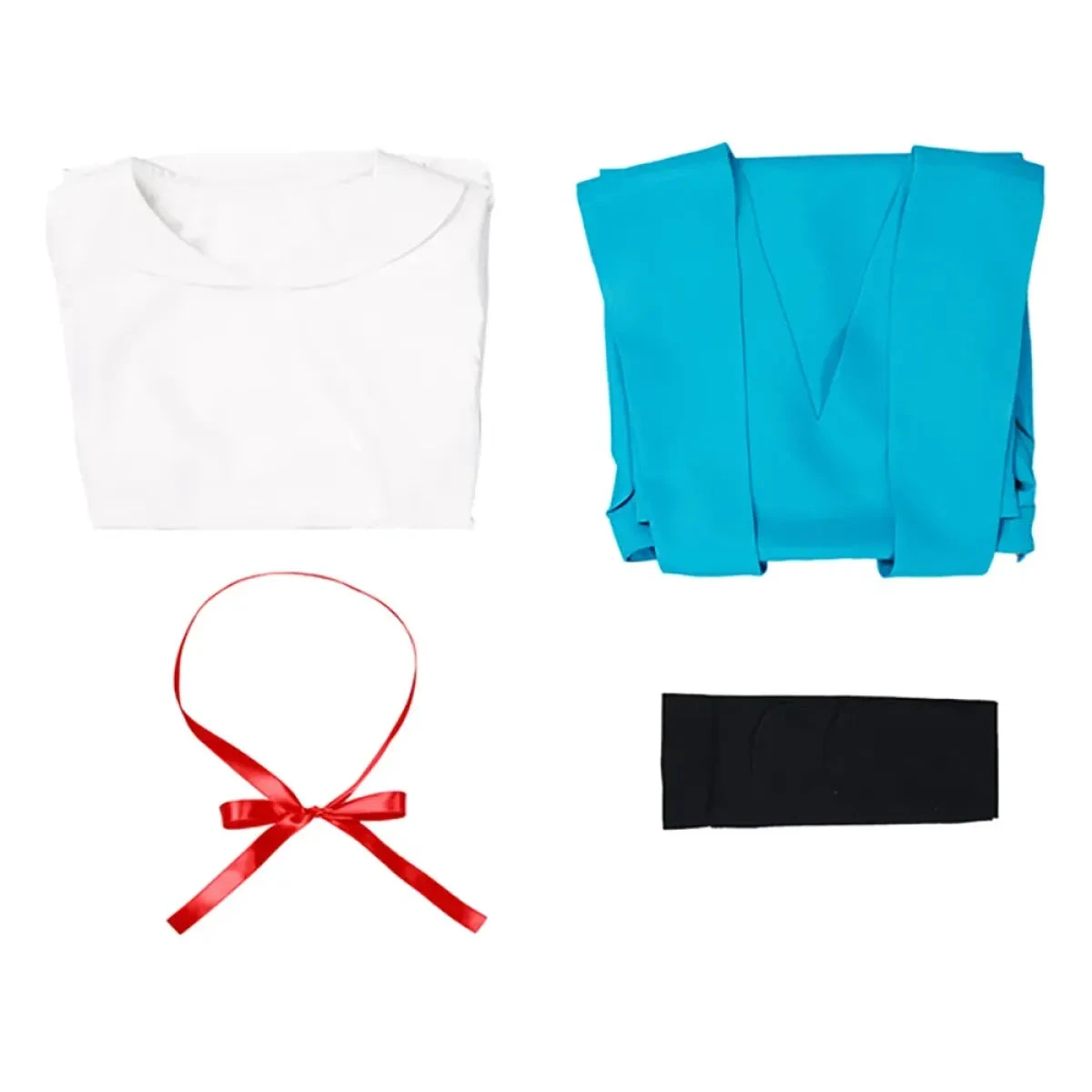 Rei Ayanami & Asuka Langley Soryu Cosplay Costume - School Uniform Dresses - Image 4