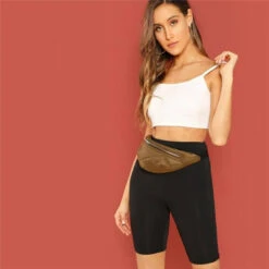 Women's Casual Style Black Leggings