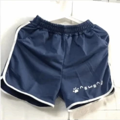 Harajuku Cat Print Summer Shorts