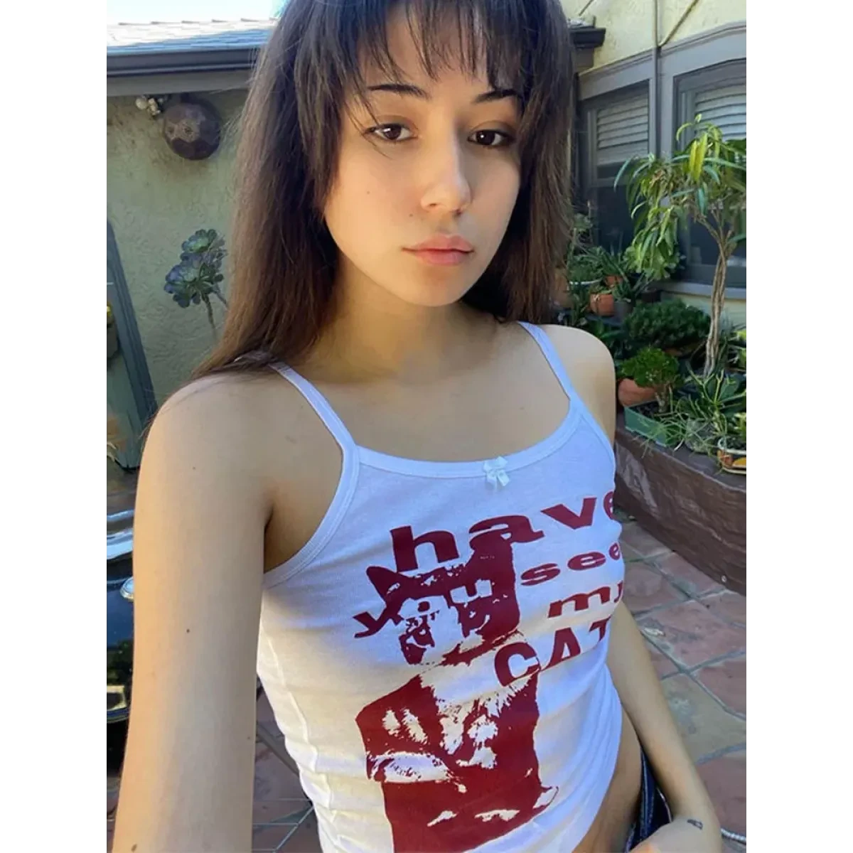 Kawaii "Have You Seen My Cat" Tank Top - Image 4