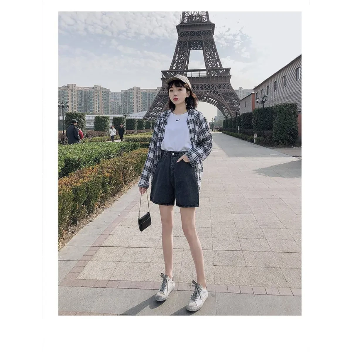 Classic Harajuku Jean Shorts - Image 13