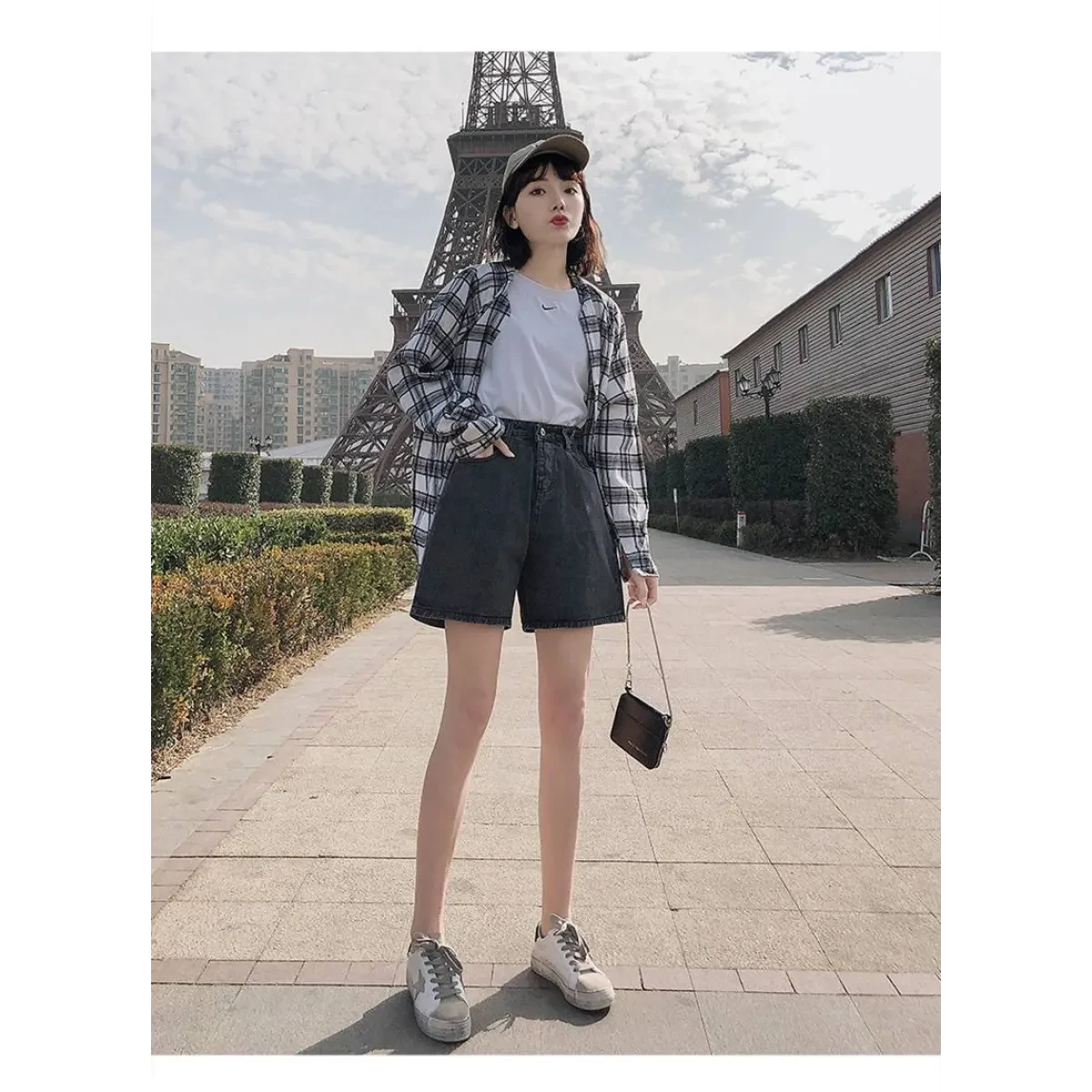 Classic Harajuku Jean Shorts - Image 14