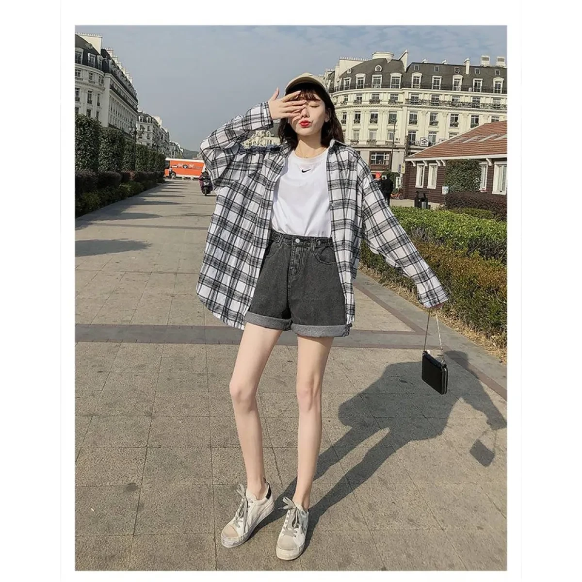 Classic Harajuku Jean Shorts - Image 15