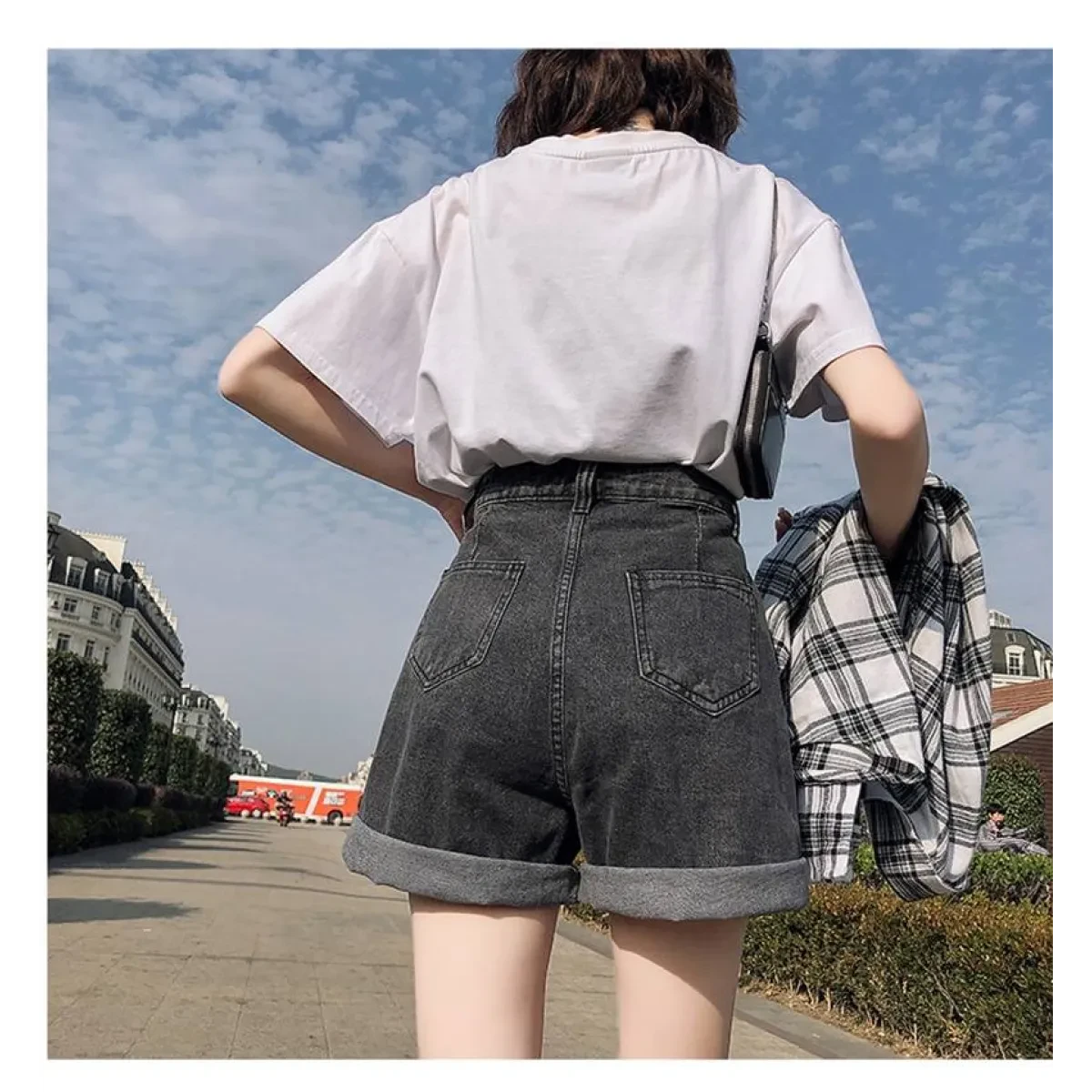 Classic Harajuku Jean Shorts - Image 17