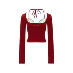 Coquette Balletcore Crop Top – 2000s Aesthetic Two-Piece Tee