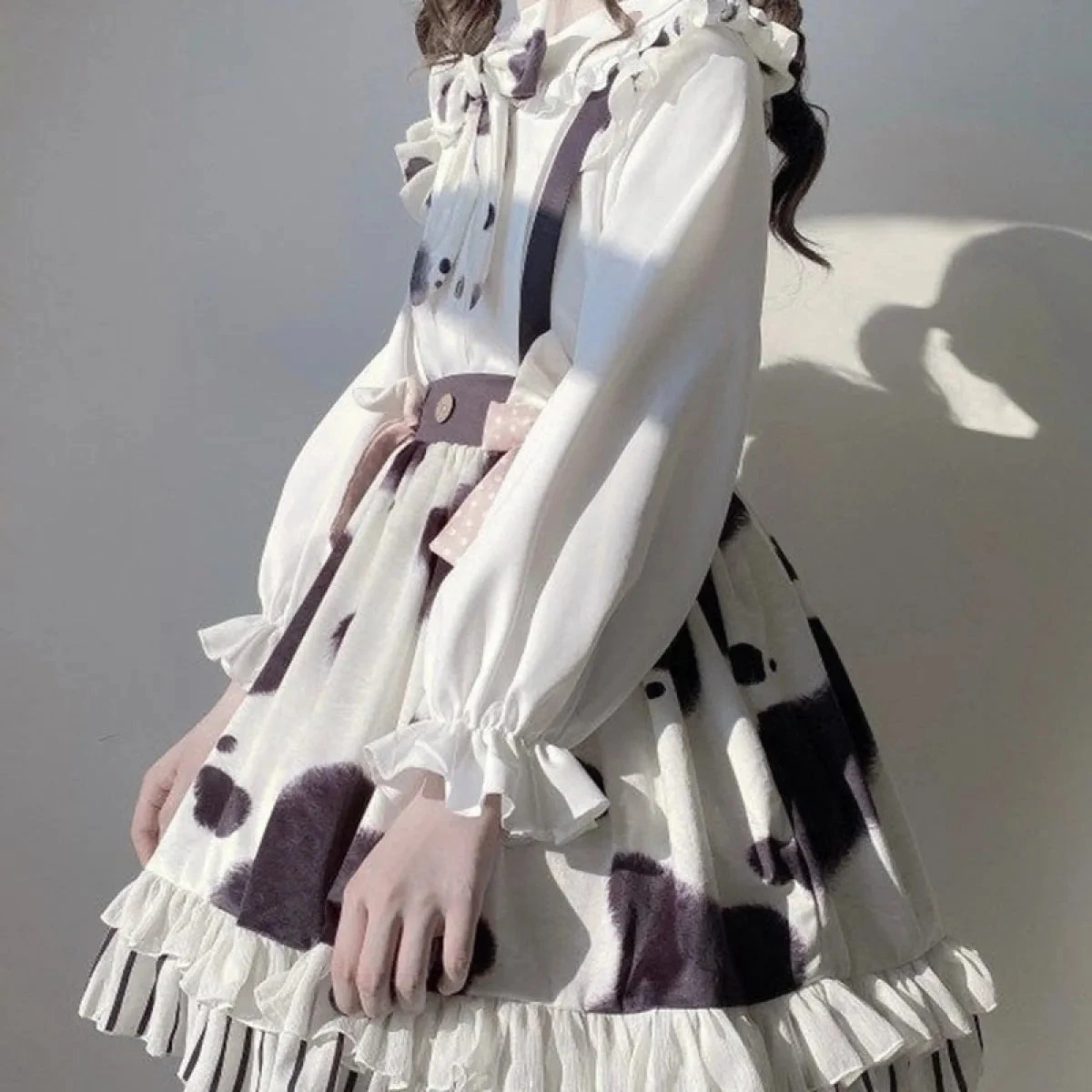 Adorable Cow Lolita Dress - Image 5