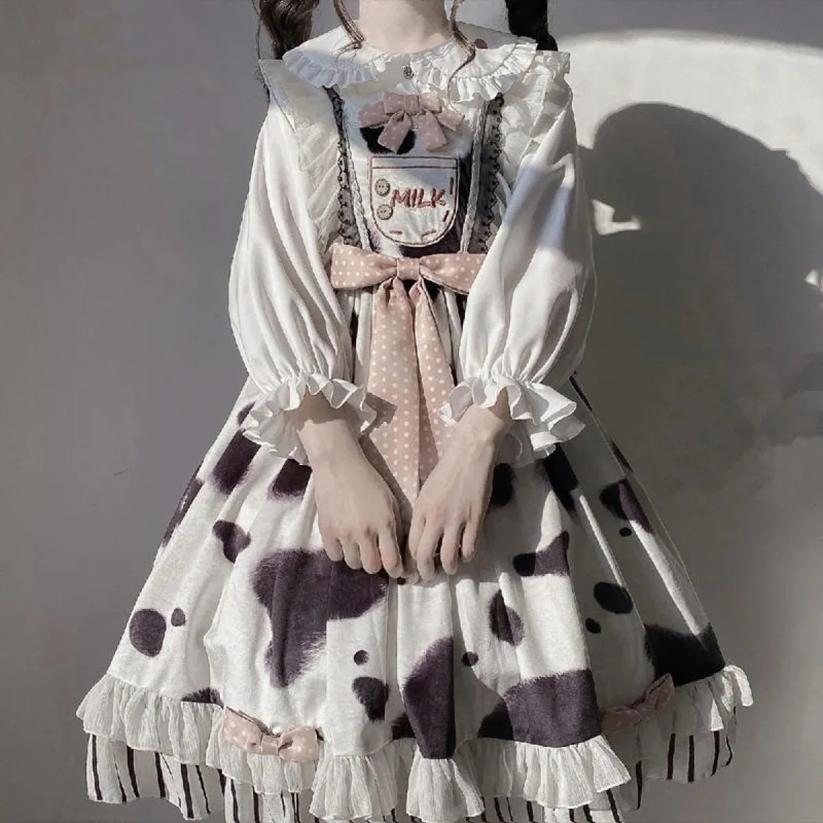 Adorable Cow Lolita Dress - Image 6