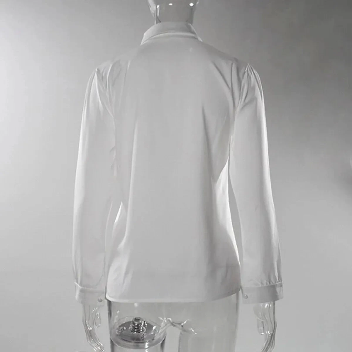 Women's Elegant Buttons Blouse - Image 13