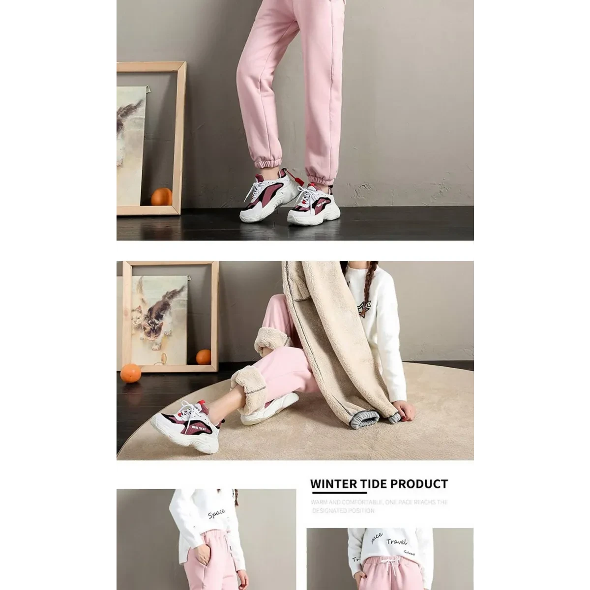 Thick Fleece Joggers - Image 14