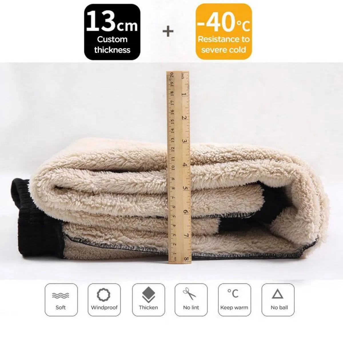 Thick Fleece Joggers - Image 6