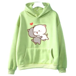 Peach & Goma Mochi Cat Love Hoodie
