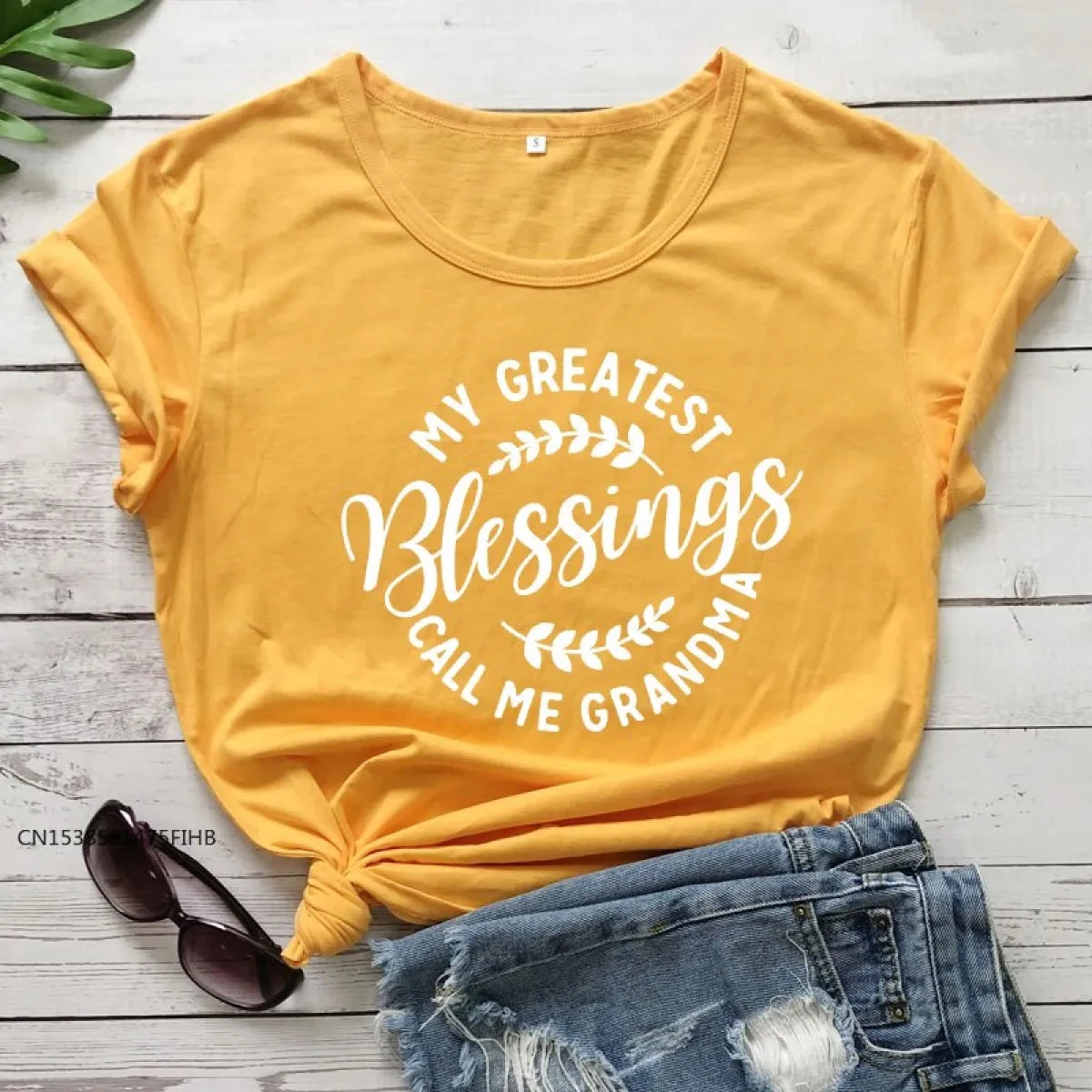 My Greatest Blessings Call Me Grandma T-Shirt - Image 13
