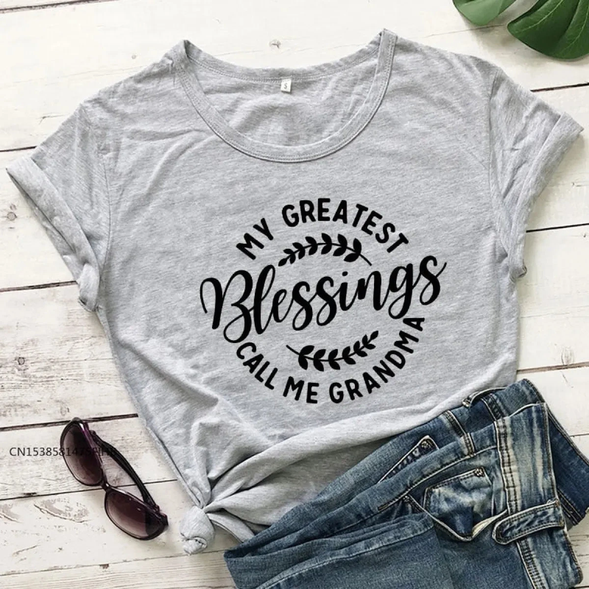 My Greatest Blessings Call Me Grandma T-Shirt - Image 12