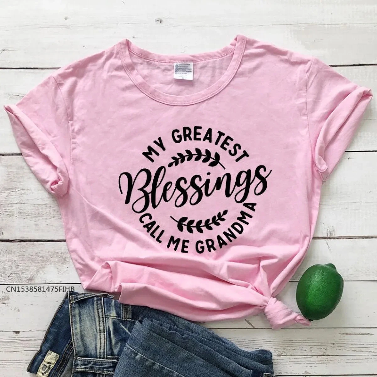 My Greatest Blessings Call Me Grandma T-Shirt - Image 10