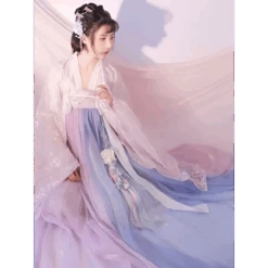 Hanfu Skirt Set - Complete With Embroidery Details