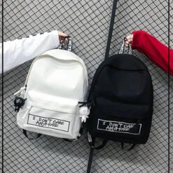 Harajuku Backpack - I Don't Care