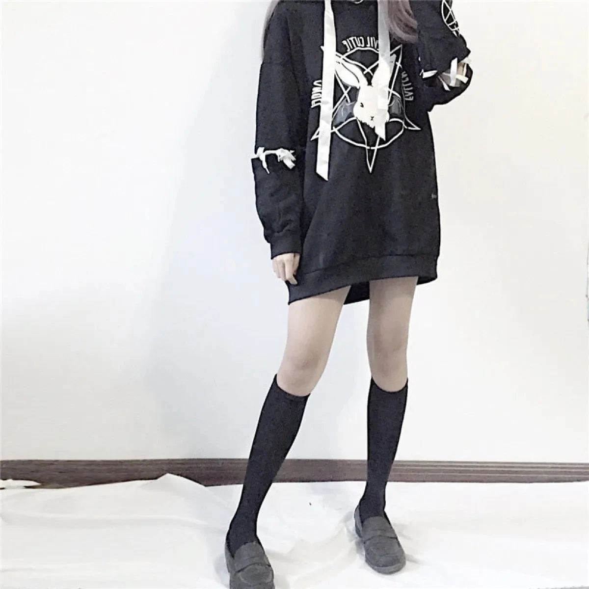 Harajuku Bunny Hoodie - Image 4