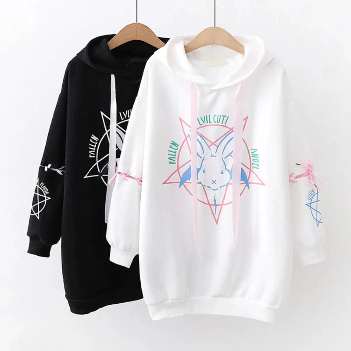 Harajuku Bunny Hoodie - Image 5