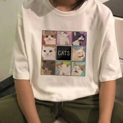 Harajuku Cat Shirt