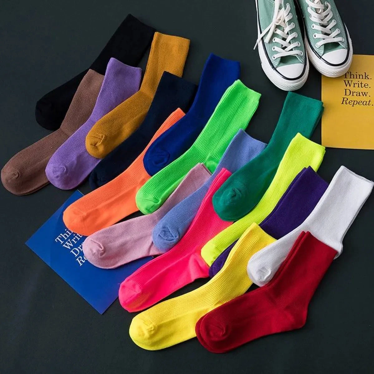Harajuku Fluorescent Socks - Image 9