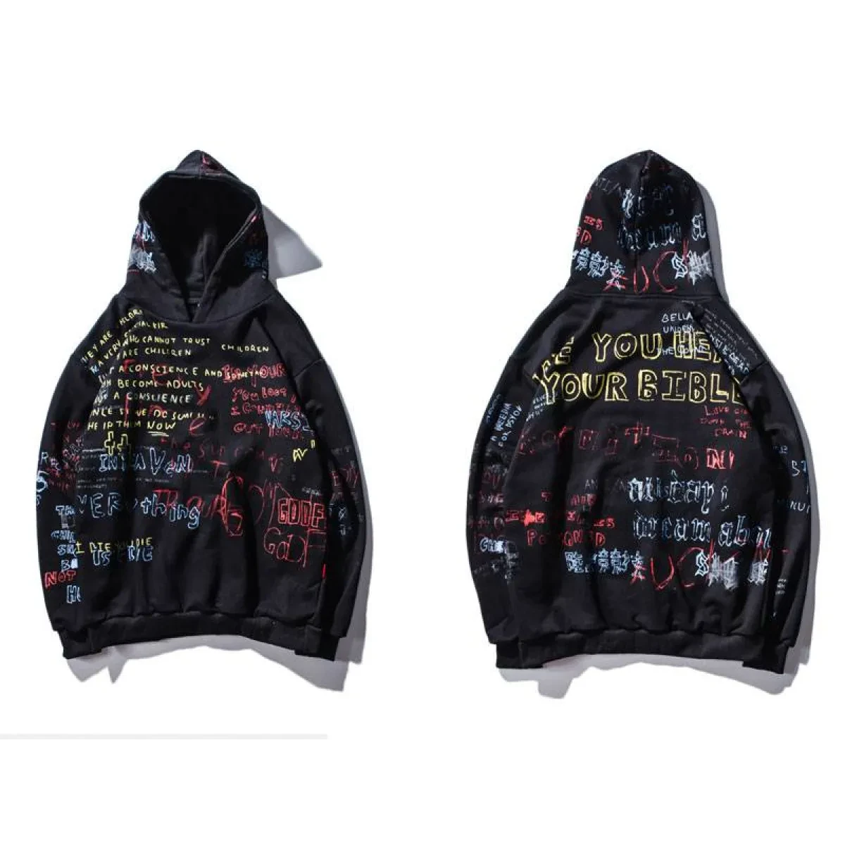 Harajuku Graffiti Hoodies - Image 18