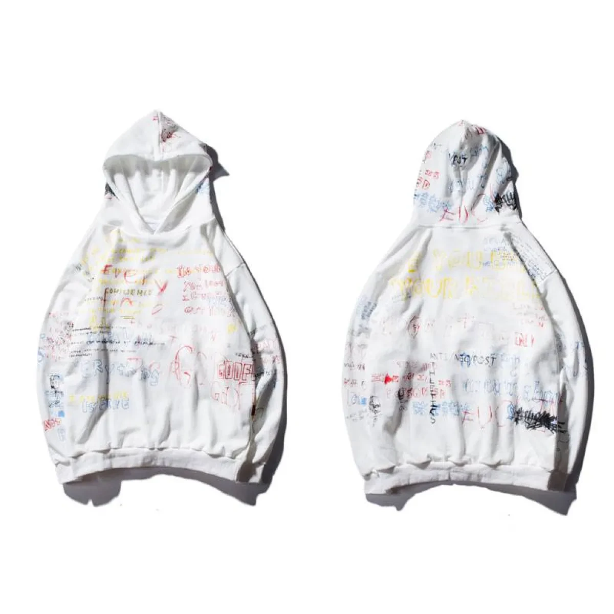 Harajuku Graffiti Hoodies - Image 9