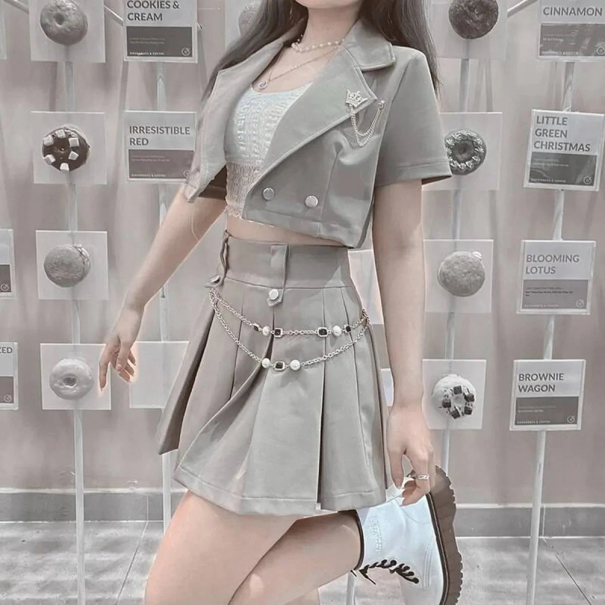 Harajuku Shirt & Skirt Set - Image 11