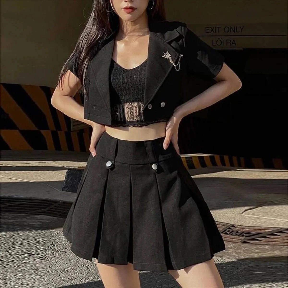 Harajuku Shirt & Skirt Set - Image 9