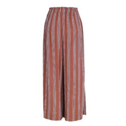 High Waist Loose Striped Pants
