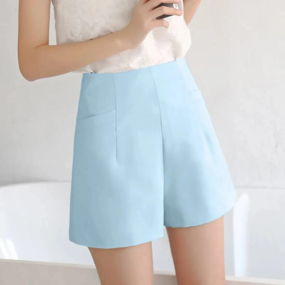 High Waist Korean Shorts - Image 3