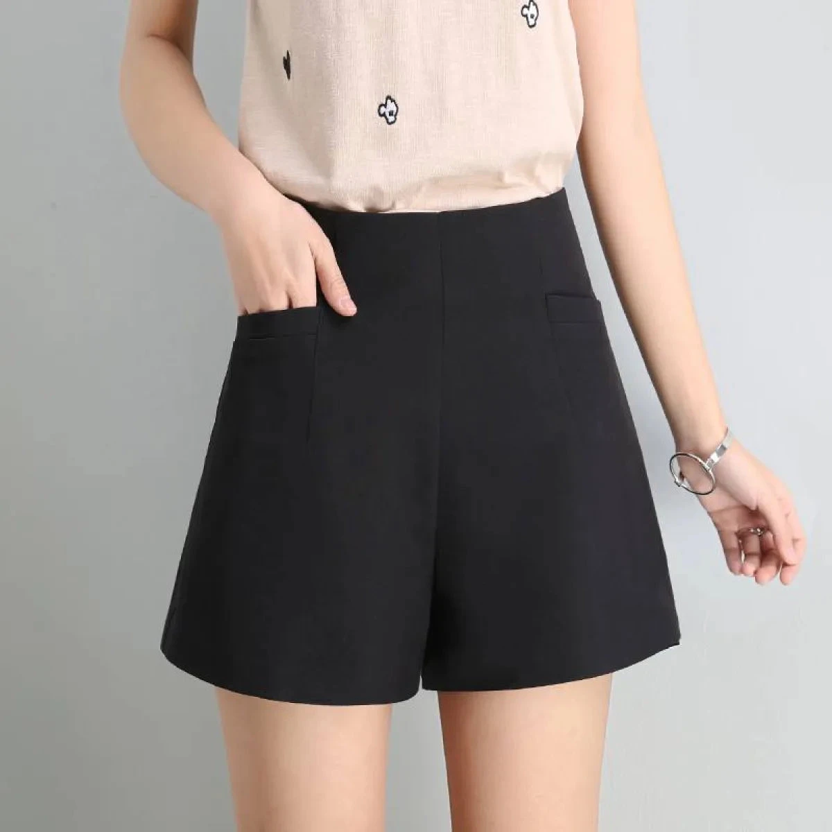 High Waist Korean Shorts - Image 6