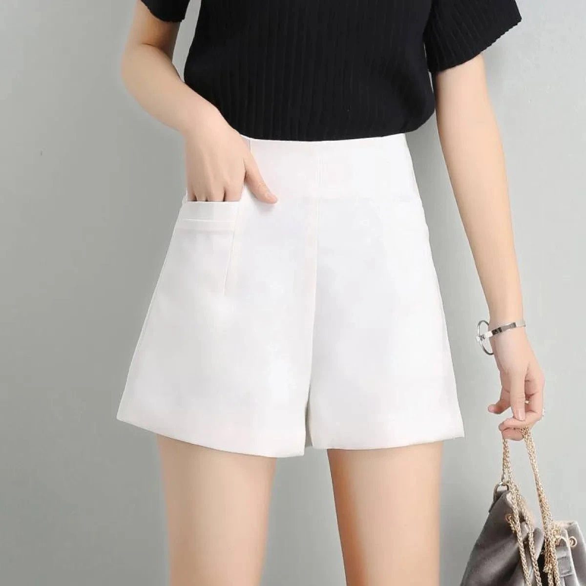High Waist Korean Shorts - Image 8