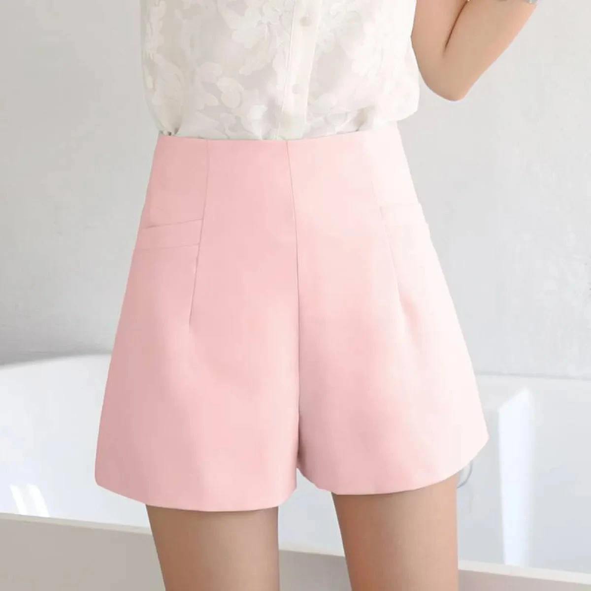 High Waist Korean Shorts - Image 9