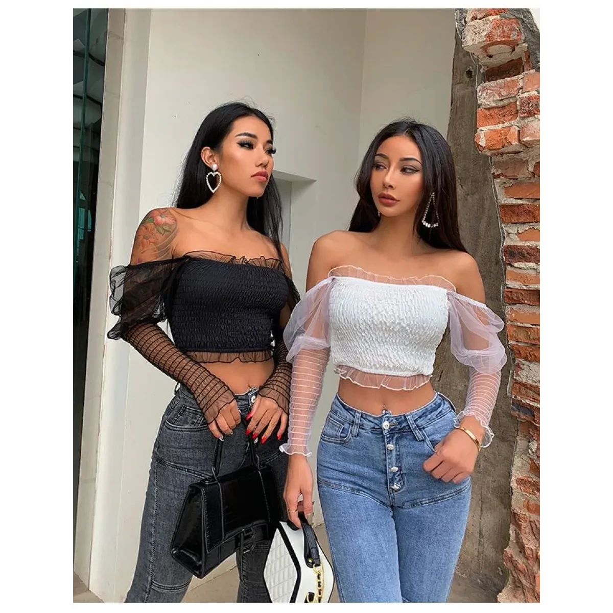 Women's High Waist Skinny Jeans - Image 14