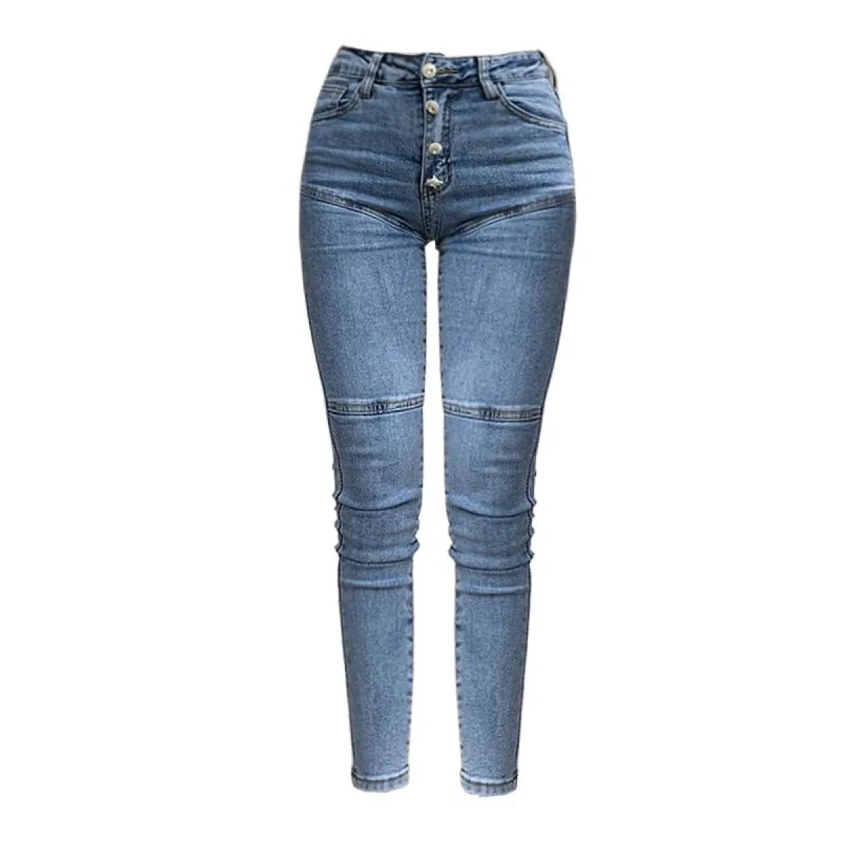 Women's High Waist Skinny Jeans - Image 7