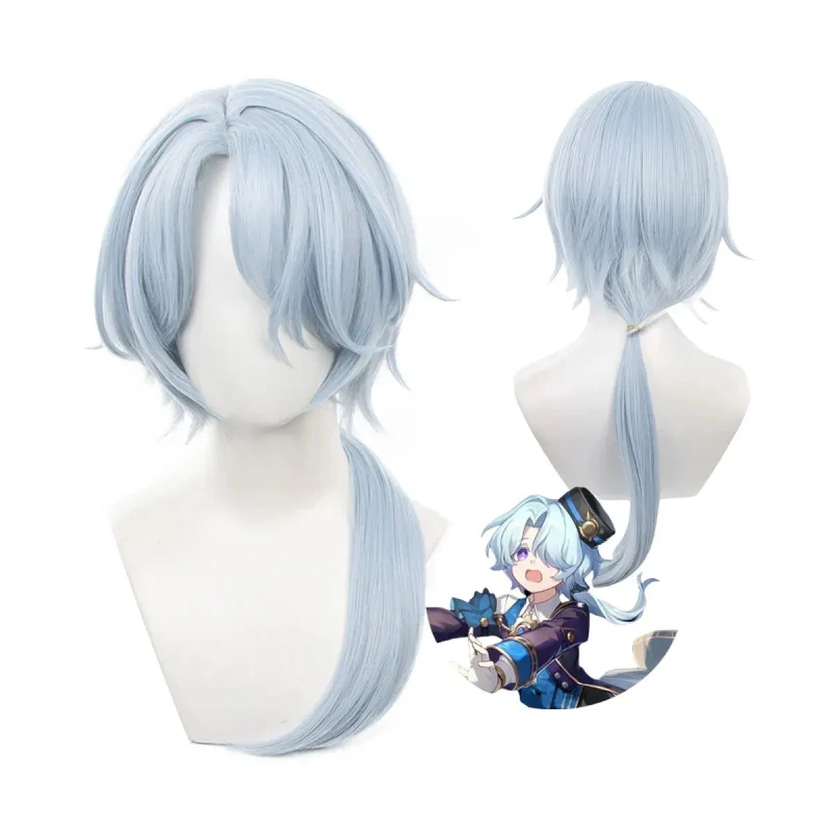 Honkai Star Rail Misha Cosplay Costume – Full Set With Wig & Hat - Image 16