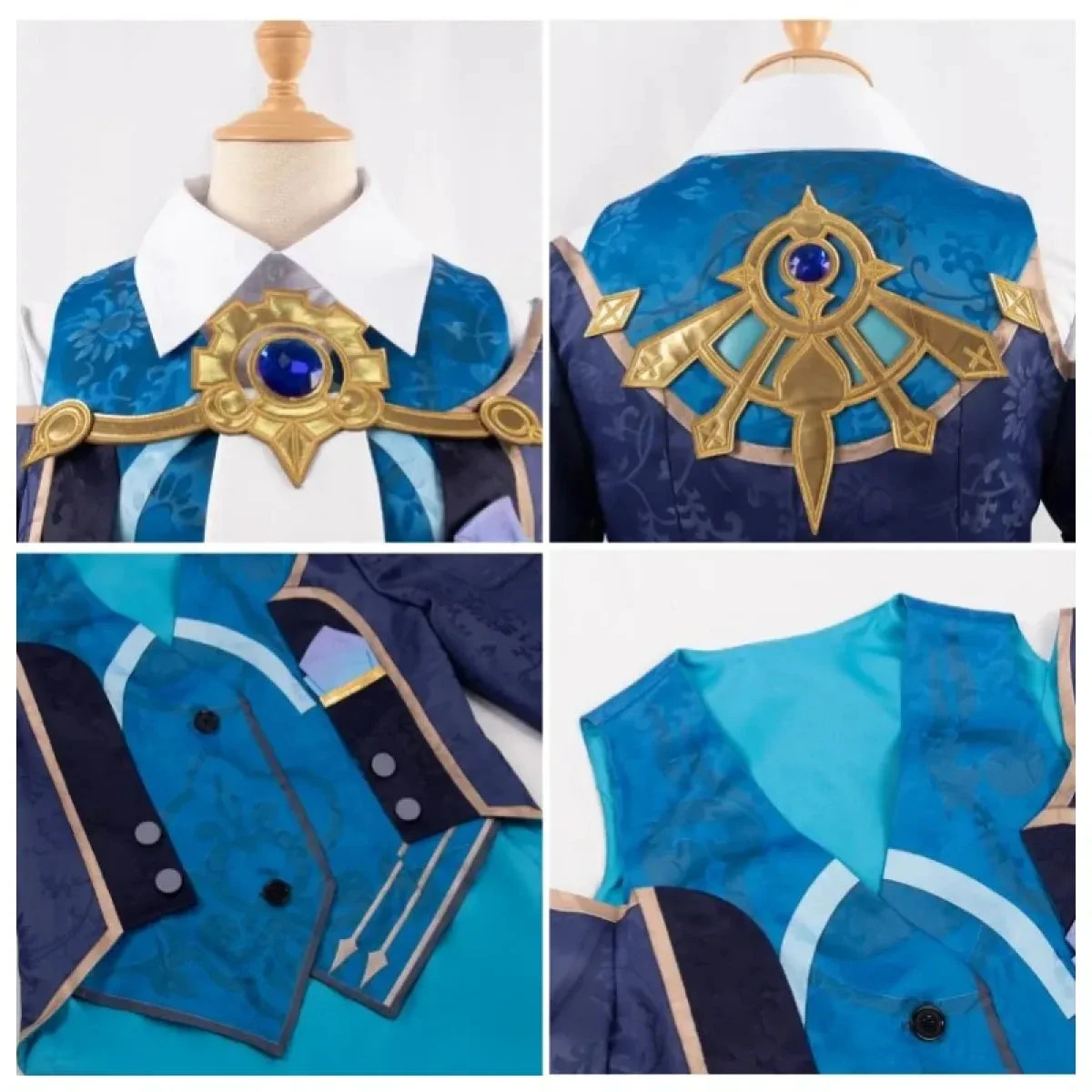 Honkai Star Rail Misha Cosplay Costume – Full Set With Wig & Hat - Image 6