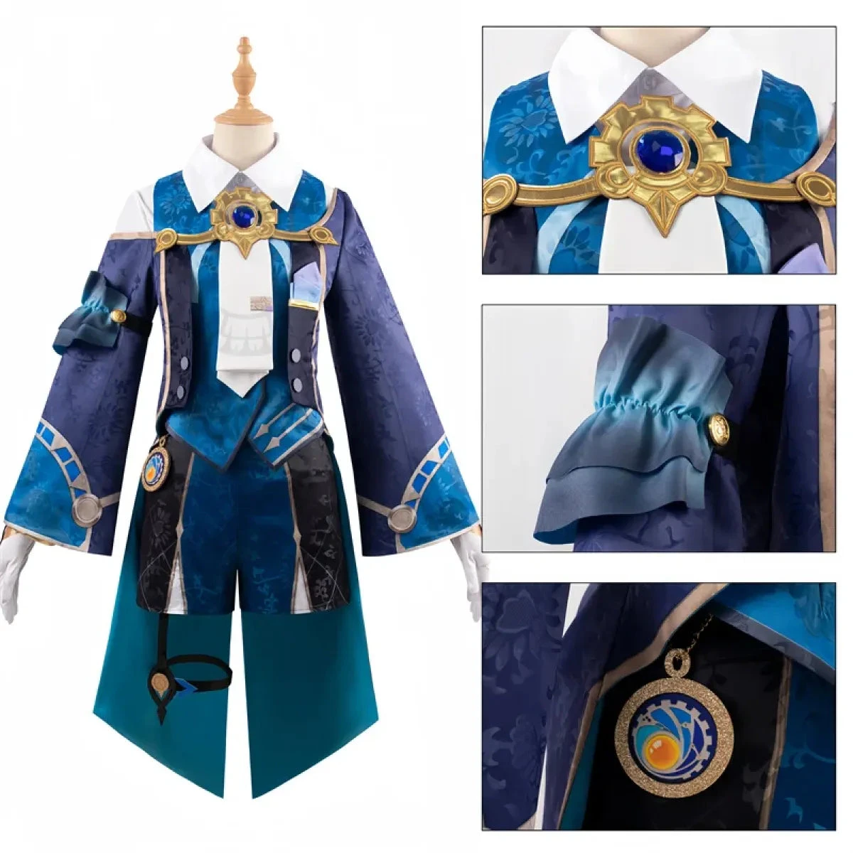 Honkai Star Rail Misha Cosplay Costume – Full Set With Wig & Hat - Image 12