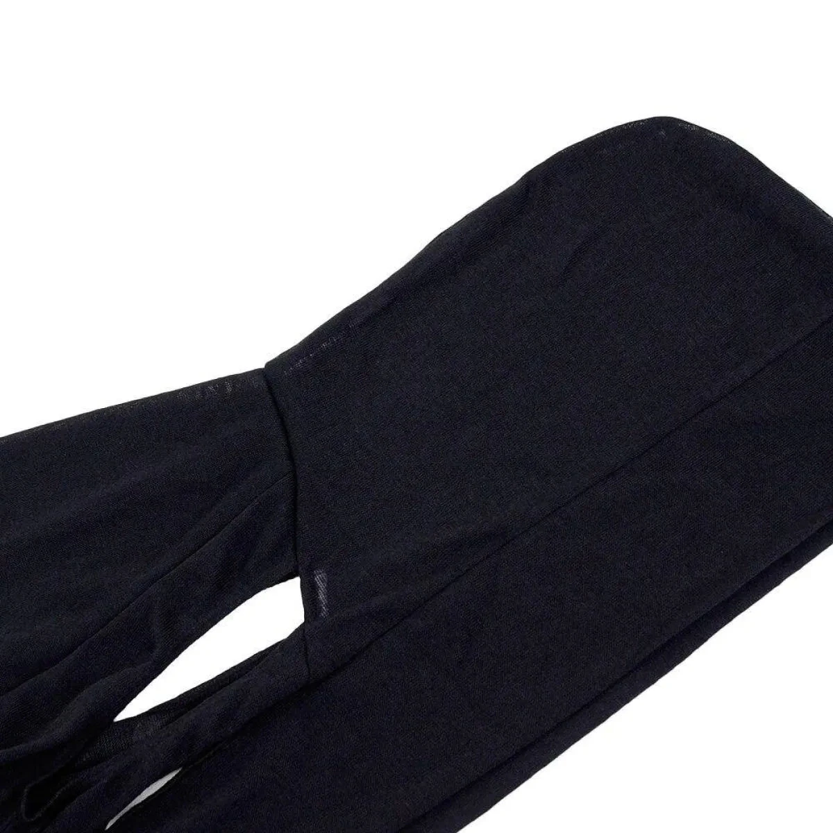 Hooded Long Sleeve Crop Top - Image 11