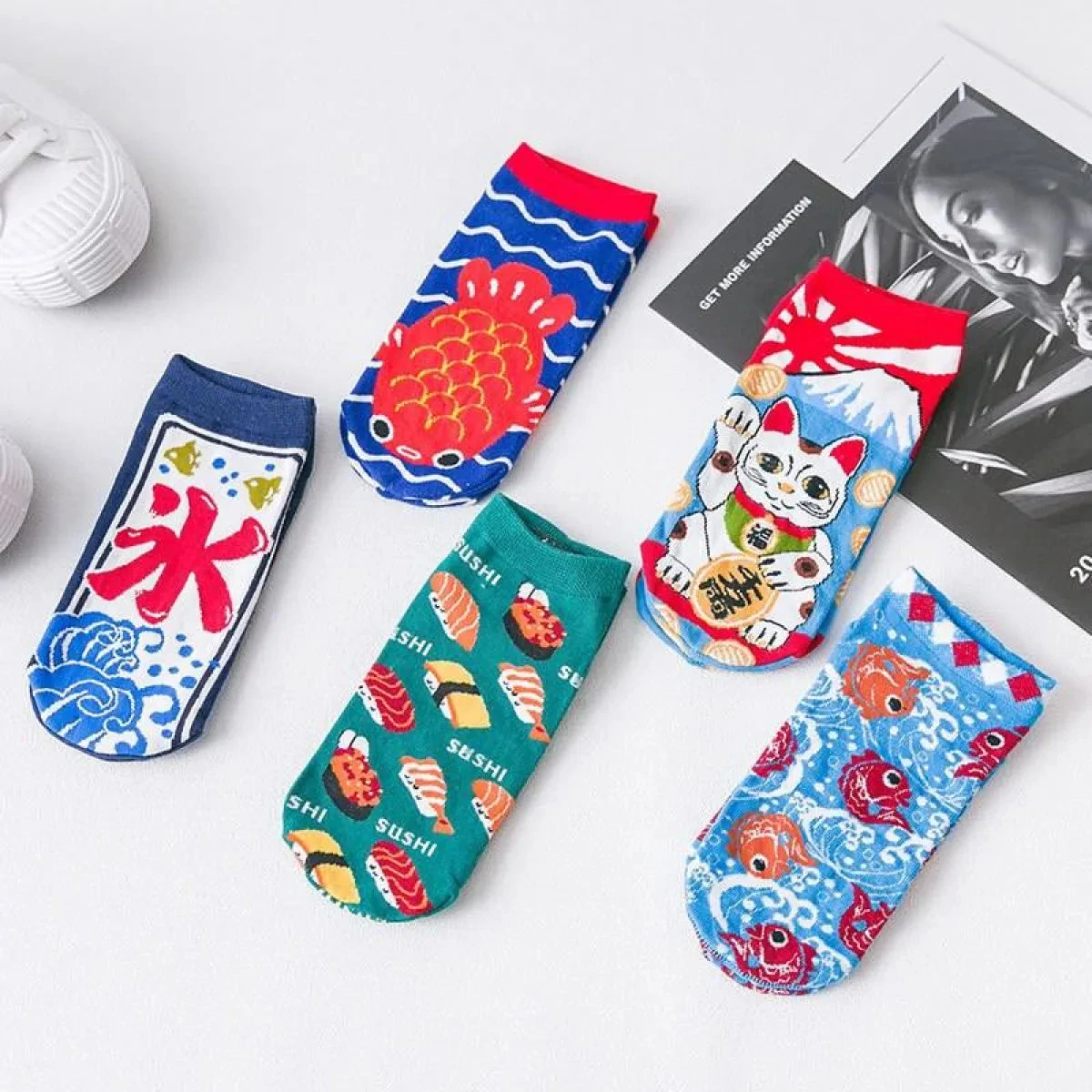 Japanese Inspired Socks - Image 2