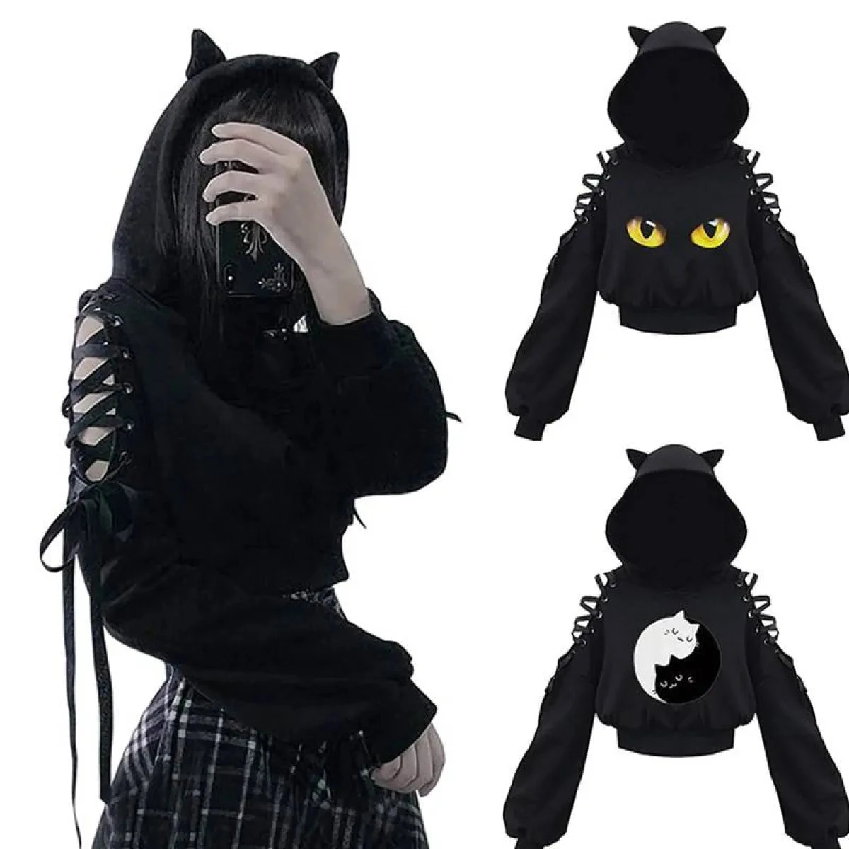 Kawaii Cat Ears Hoodie