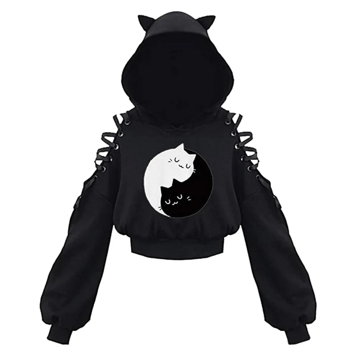 Kawaii Cat Ears Hoodie - Image 16