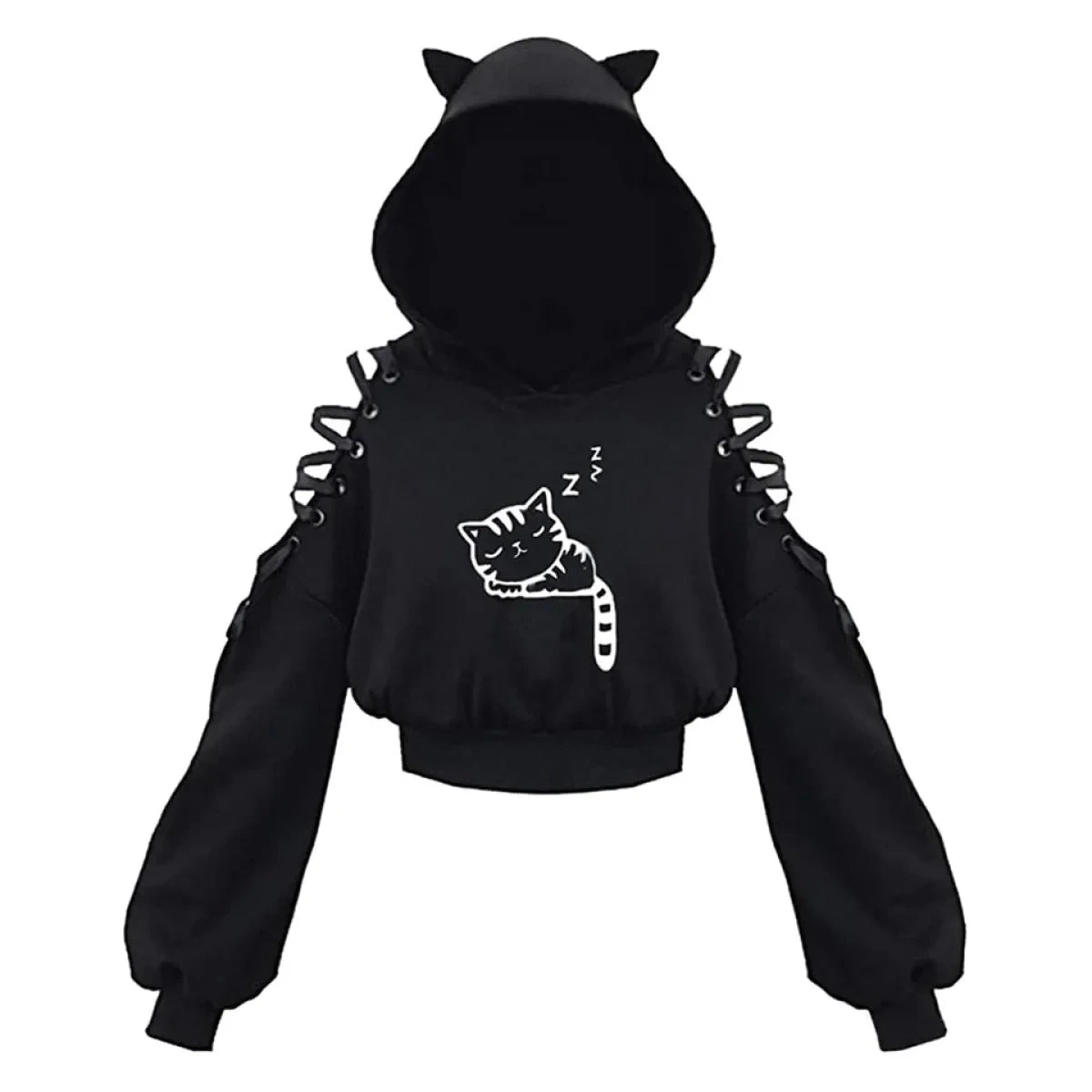Kawaii Cat Ears Hoodie - Image 17