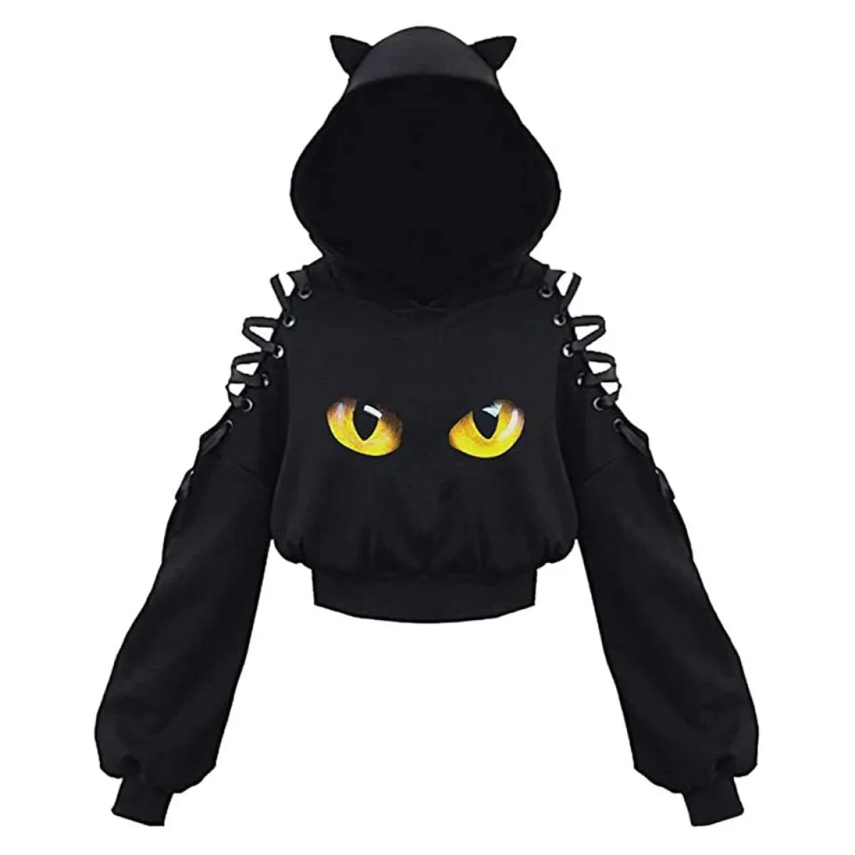 Kawaii Cat Ears Hoodie - Image 2