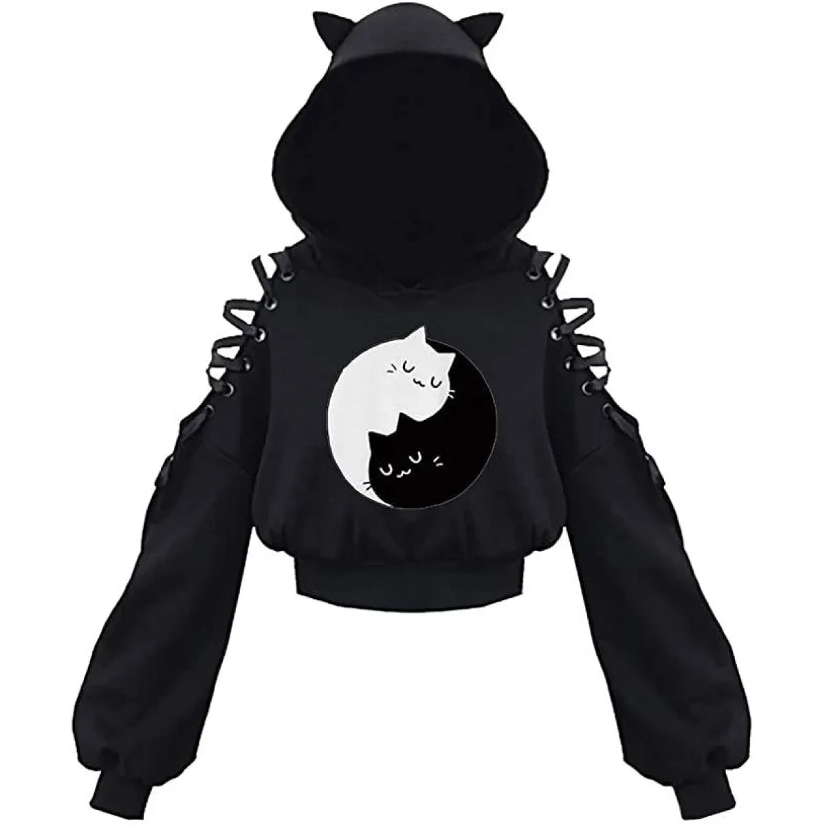 Kawaii Cat Ears Hoodie - Image 7