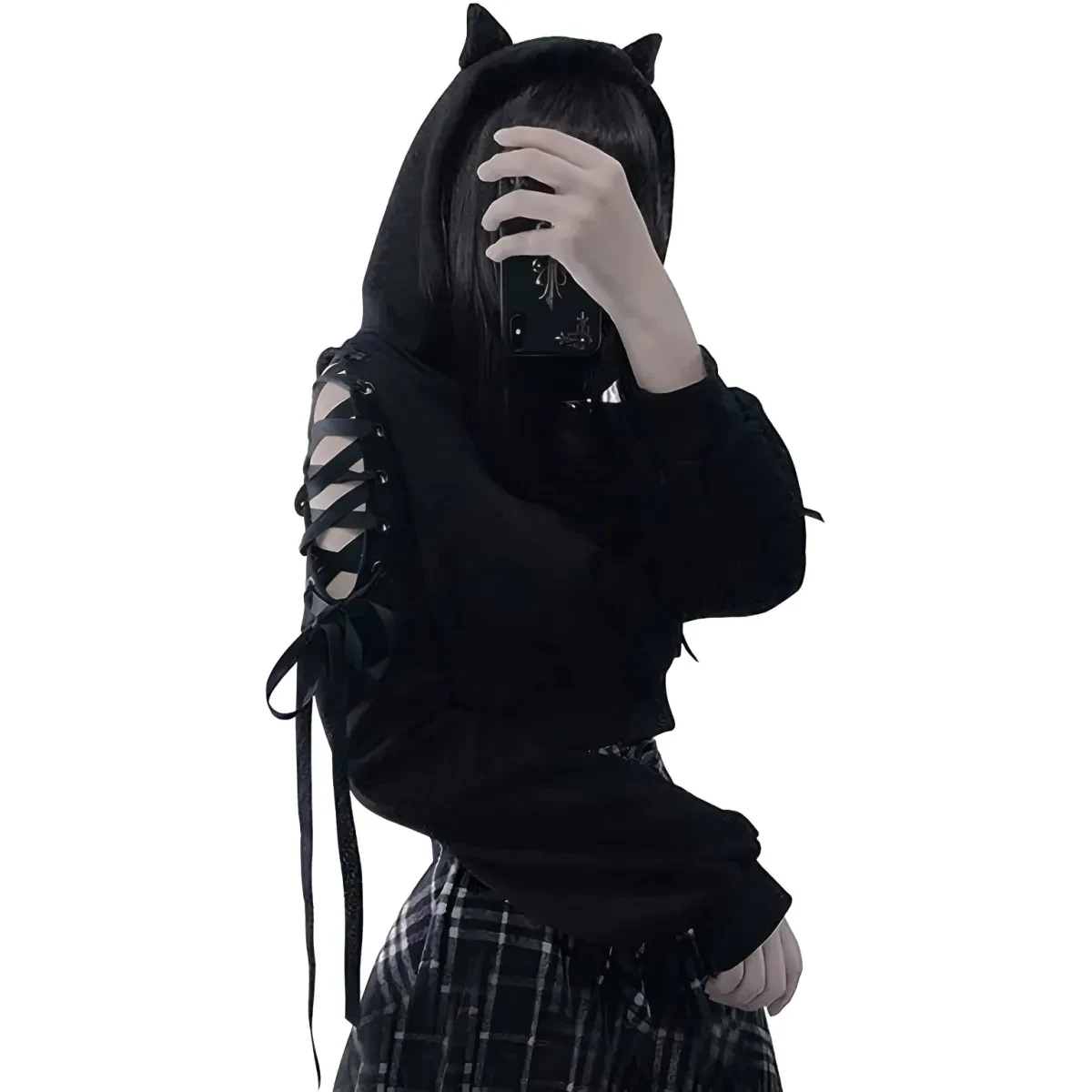 Kawaii Cat Ears Hoodie - Image 8