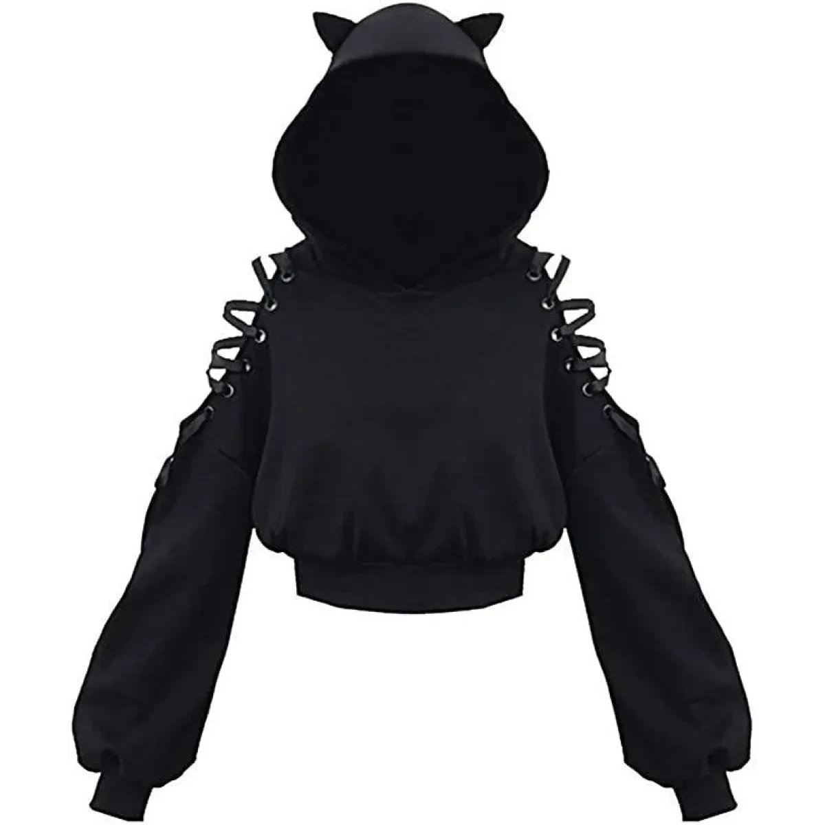 Kawaii Cat Ears Hoodie - Image 9