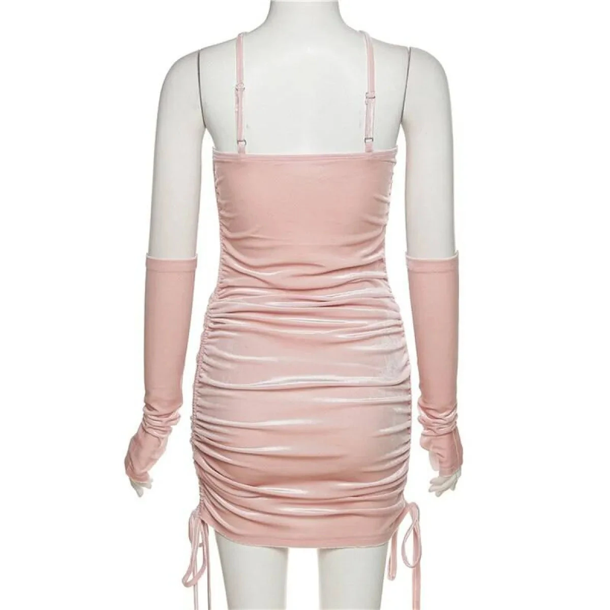 Kawaii Drawstring Mini Dress - Image 12